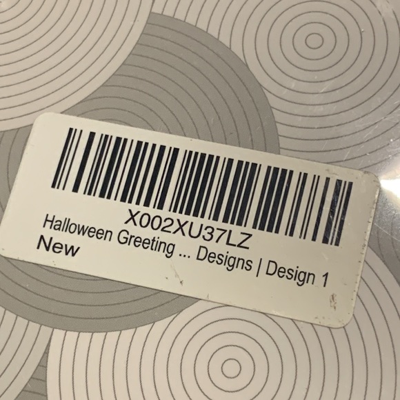 Easykart Labels 24 Halloween Cards Assortment - Picture 9 of 9